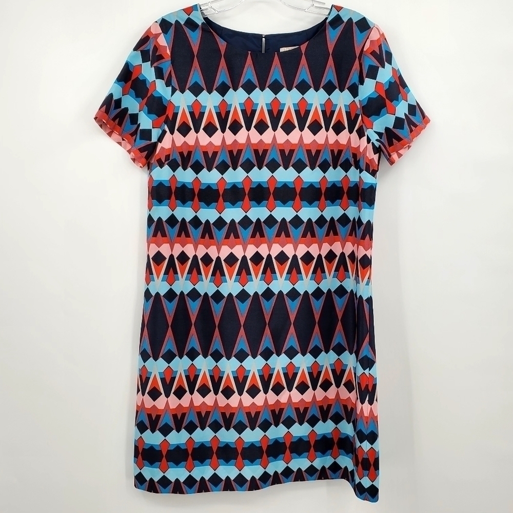J.Crew Factory Printed Casual Mini Dress